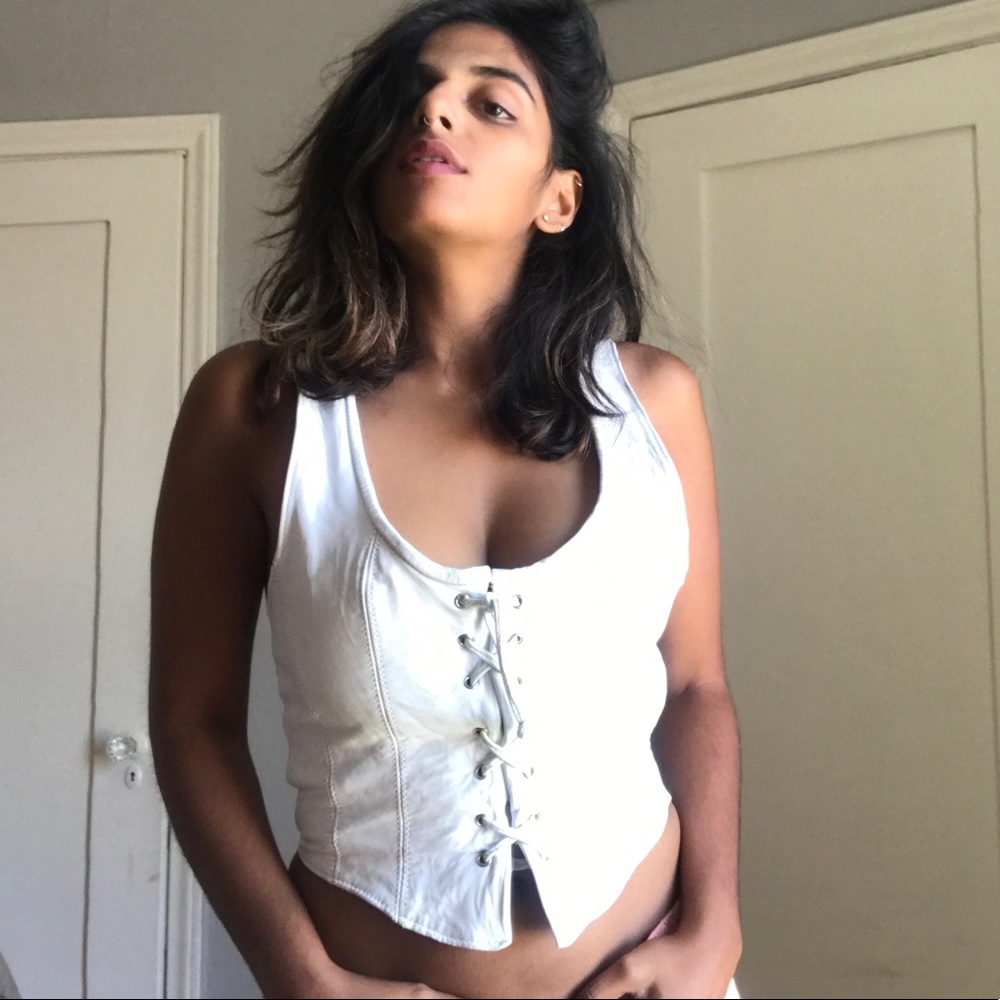 Bebe Corset style top